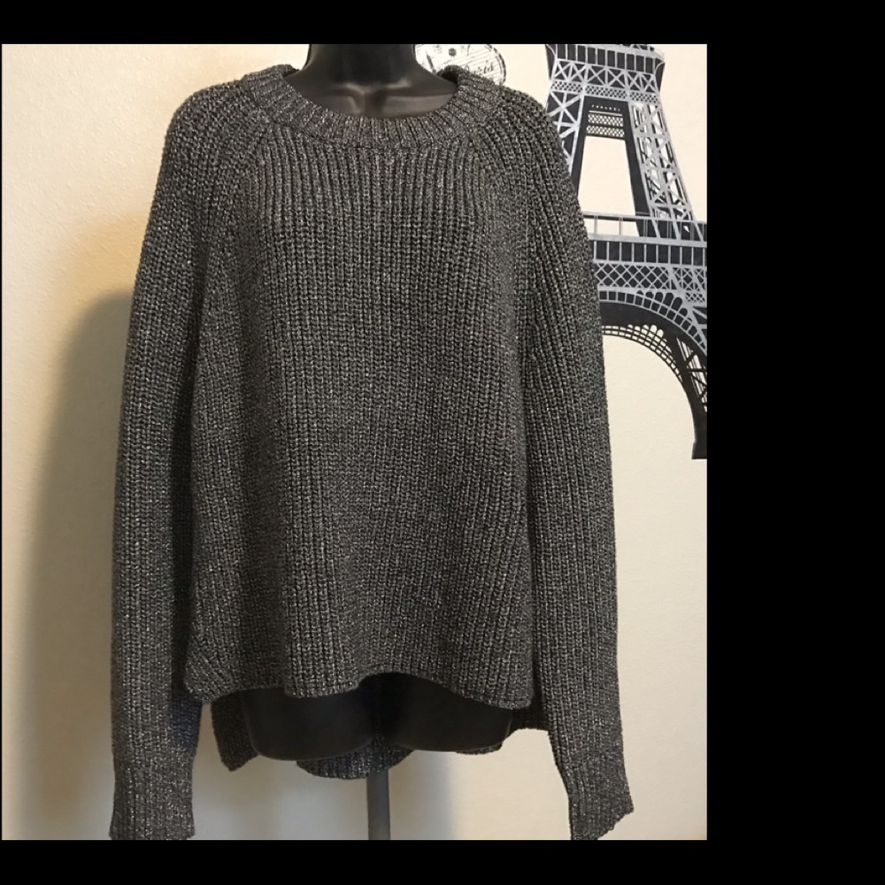 NWT Women's Calvin Klein Jeans High/Low Sweater Size XL